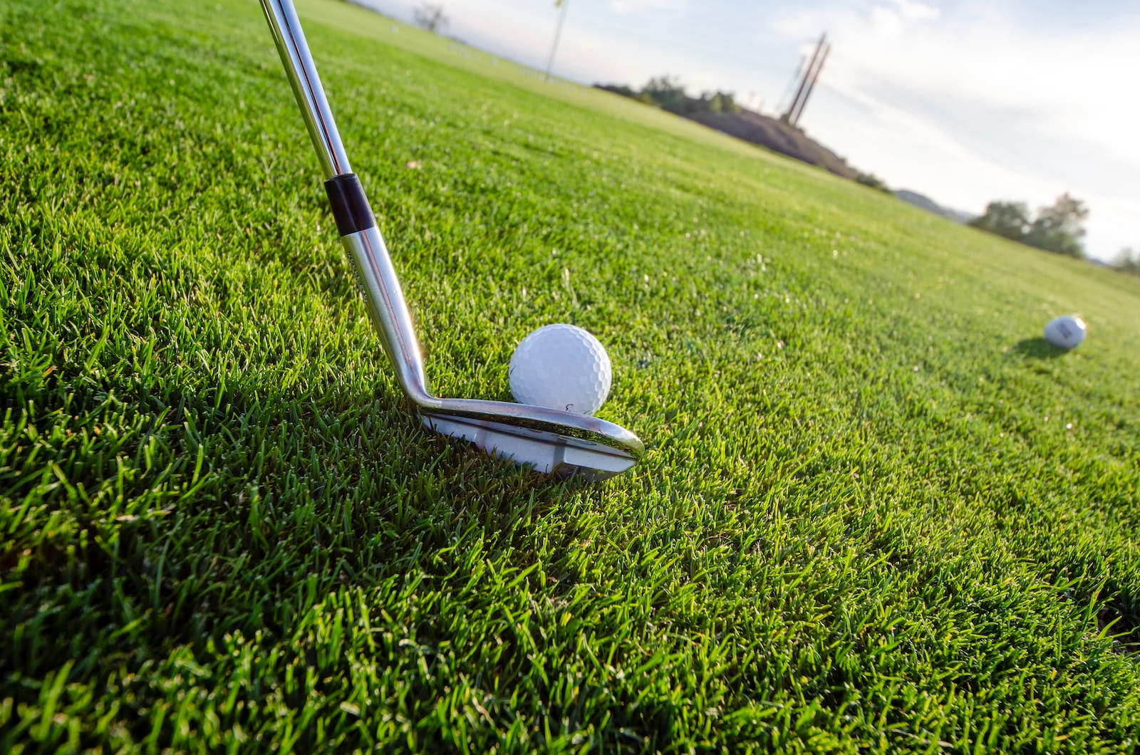 Arnold Palmer, golf club on golf course